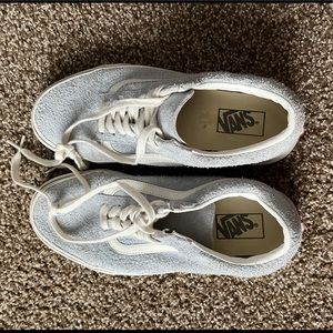 Vans baby blue rugged style. Women’s 10